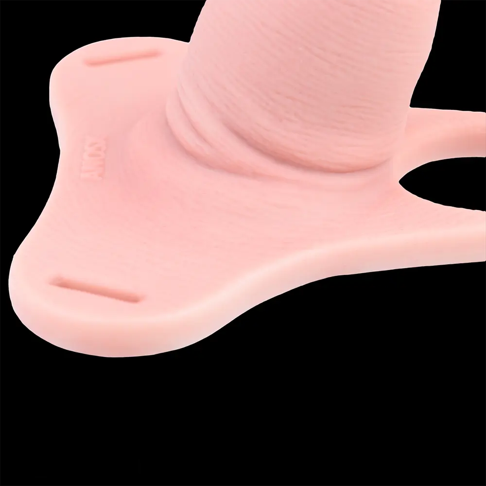 3.54in Strap on Chastity Dildo Wearable Realistic Cock Cage For Men Gay