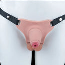 3.54in Strap on Chastity Dildo Wearable Realistic Cock Cage For Men Gay