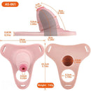 3.54in Strap on Chastity Dildo Wearable Realistic Cock Cage For Men Gay
