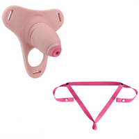 3.54in Strap on Chastity Dildo Wearable Realistic Cock Cage For Men Gay