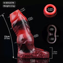 3.62in 4.72in 5.51in 6.69in Knot Animal Soft Dildo Sleeve Cock Extender