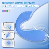 3.62in Secret Zoo Private Pet Mini Portable Vibrating Dildo Women Vibe Toy
