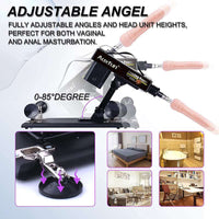 Automatic Sex Machine Sex Toys Love Machine Device Gun with 6 Attachments