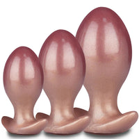 3.74in 4.33in 5.11in Anal Ball Butt Plug Dildo Female Pleasure Sex Toy