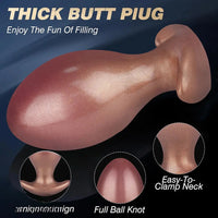 3.74in 4.33in 5.11in Anal Ball Butt Plug Dildo Female Pleasure Sex Toy
