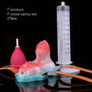 3.74in 4.88in Spraying Water Silicone Soft Squirting Fantasy Small Dildo