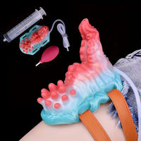 3.74in 4.88in Spraying Water Silicone Soft Squirting Fantasy Small Dildo