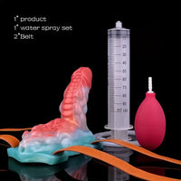 3.74in 4.88in Spraying Water Silicone Soft Squirting Fantasy Small Dildo