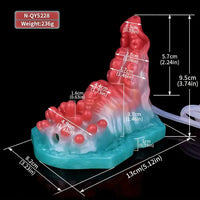 3.74in 4.88in Spraying Water Silicone Soft Squirting Fantasy Small Dildo