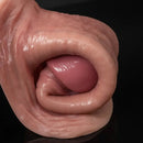 3.74in 5.11in 6.49in Realistic Hollow Small Cock Dildo Sleeve With Penis Ring