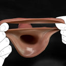 3.74in 5.11in 6.49in Realistic Hollow Small Cock Dildo Sleeve With Penis Ring