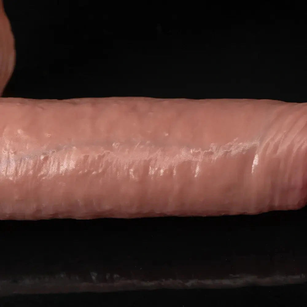 3.74in 5.11in 6.49in Realistic Hollow Small Cock Dildo Sleeve With Penis Ring