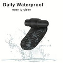 3.74in Mini Finger Black Vibrating Dildo With Bullet Sex Toy Vibrator