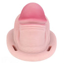 3.74in Real Hollow Chastity Cage Dildo Realistic Penis For Vagina Play