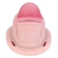 3.74in Real Hollow Chastity Cage Dildo Realistic Penis For Vagina Play