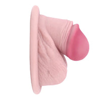 3.74in Real Hollow Chastity Cage Dildo Realistic Penis For Vagina Play