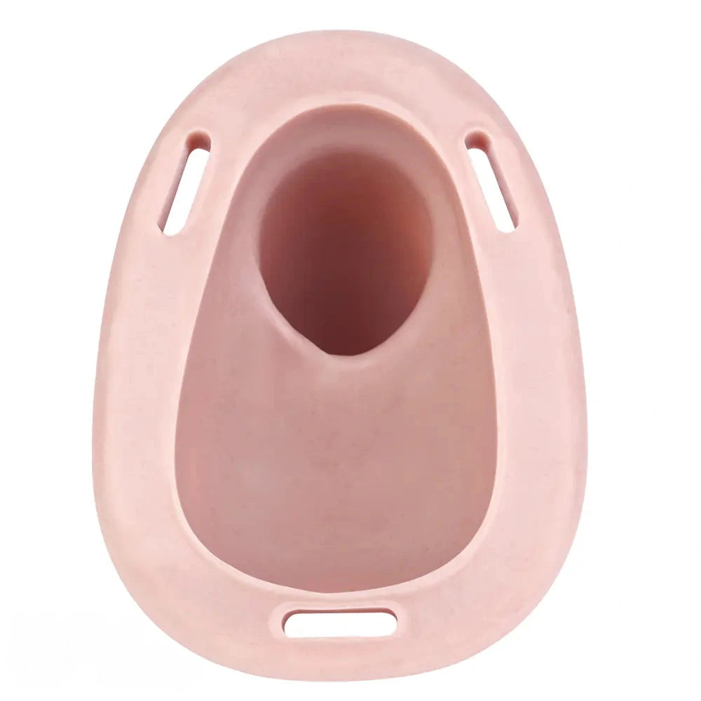 3.74in Real Hollow Chastity Cage Dildo Realistic Penis For Vagina Play