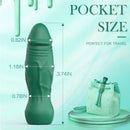 3.74in Small Automatic Vibrating Dildo With Veins Intensity Levels