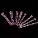 3.74in Threaded Glass Small Dildo G-spot Stimulator For Anal Sex