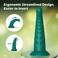 3.7in 5.3in 6.3in Small Silicone Flexible Butt Plug Dildo For Beginners