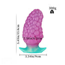 3.7in 5.43in Strawberry Design Small Silicone Soft Butt Plug Dildo For Anus