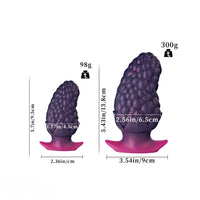 3.7in 5.43in Strawberry Design Small Silicone Soft Butt Plug Dildo For Anus