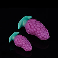 3.7in 5.43in Strawberry Design Small Silicone Soft Butt Plug Dildo For Anus