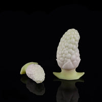 3.7in 5.43in Strawberry Design Small Silicone Soft Butt Plug Dildo For Anus