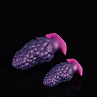 3.7in 5.43in Strawberry Design Small Silicone Soft Butt Plug Dildo For Anus