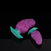 3.7in 5.43in Strawberry Design Small Silicone Soft Butt Plug Dildo For Anus