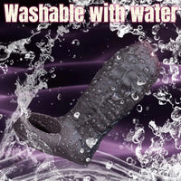 3.7in Super Soft Adult Men Cock Sheath For Couple Dildo Sleeve Love Toy