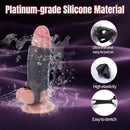 3.7in Super Soft Adult Men Cock Sheath For Couple Dildo Sleeve Love Toy