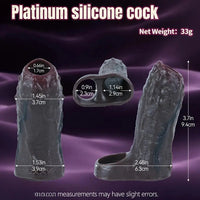 3.7in Super Soft Adult Men Cock Sheath For Couple Dildo Sleeve Love Toy