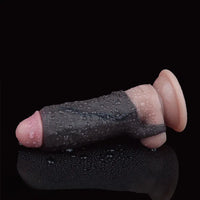 3.7in Super Soft Adult Men Cock Sheath For Couple Dildo Sleeve Love Toy