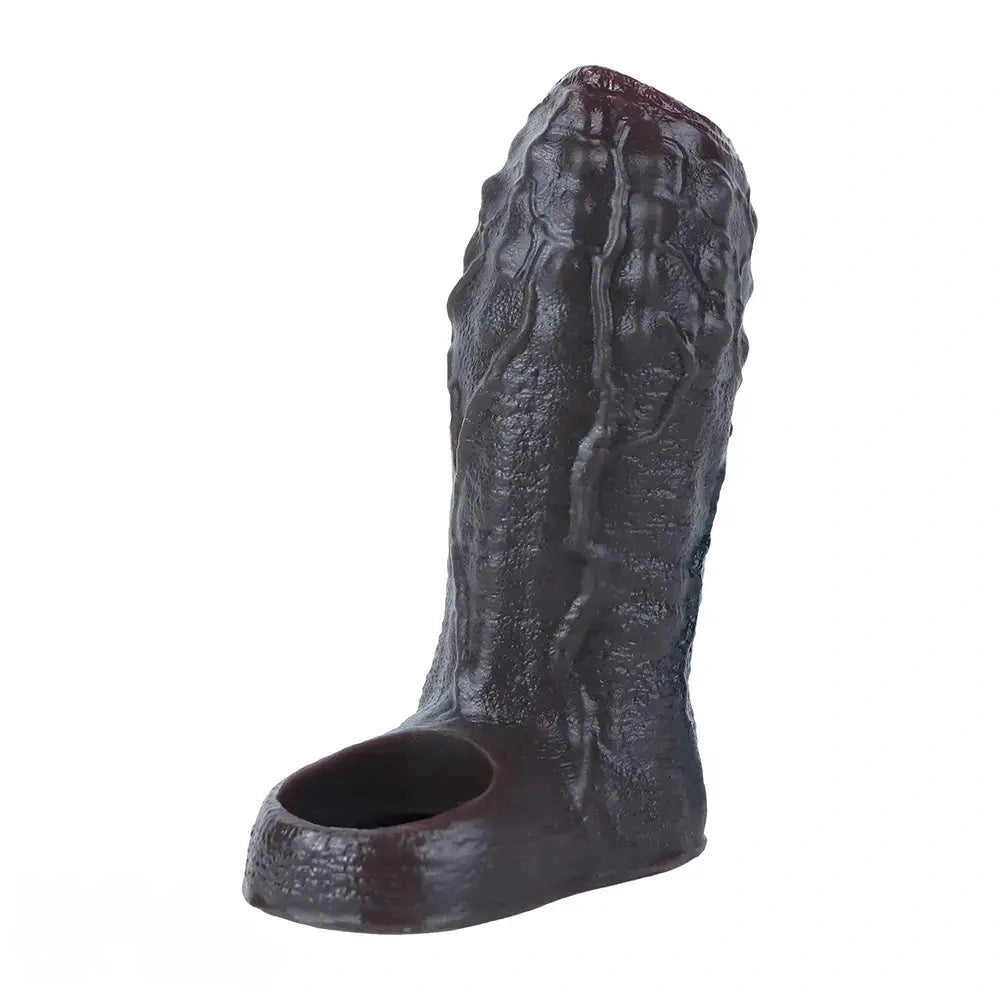 3.7in Super Soft Adult Men Cock Sheath For Couple Dildo Sleeve Love Toy