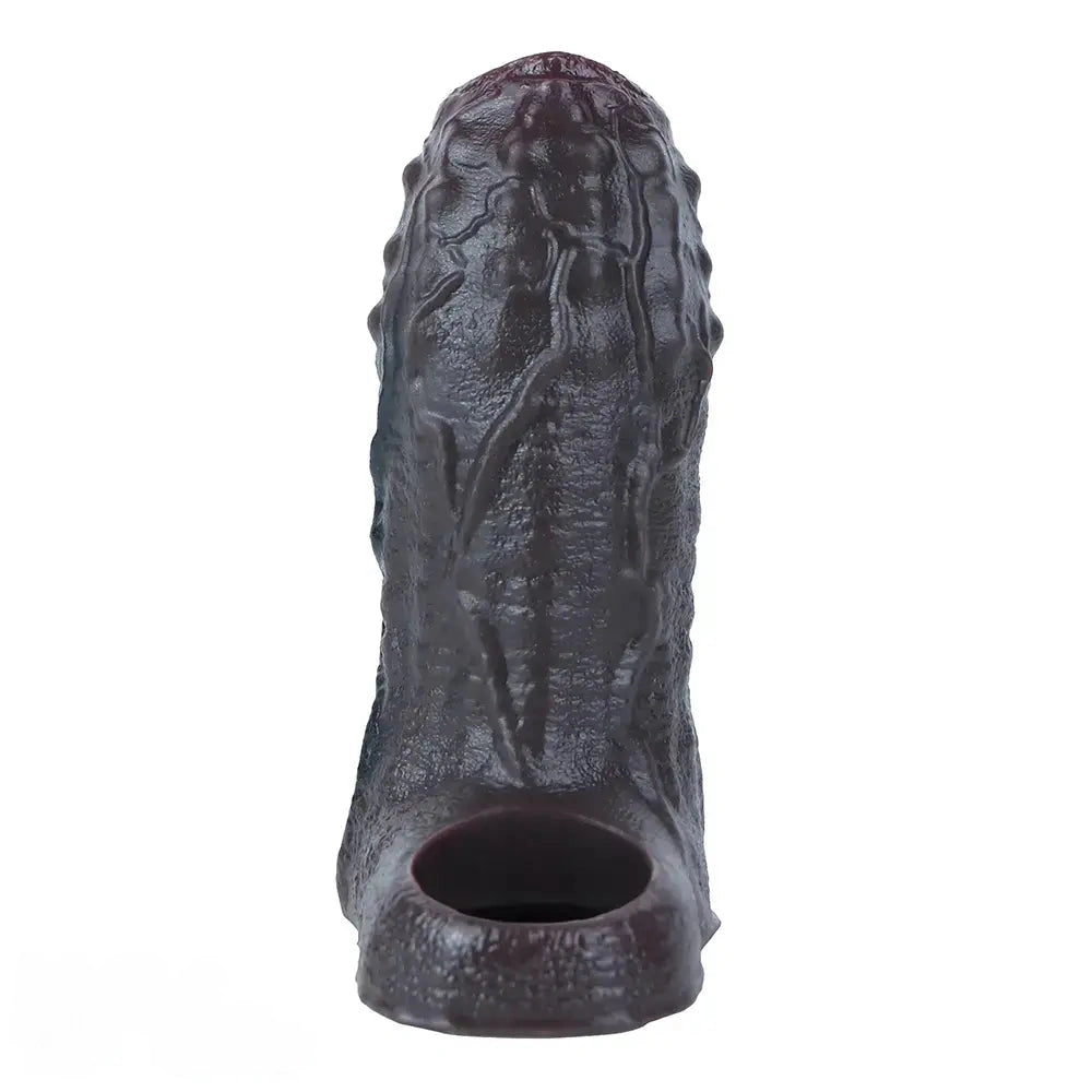 3.7in Super Soft Adult Men Cock Sheath For Couple Dildo Sleeve Love Toy