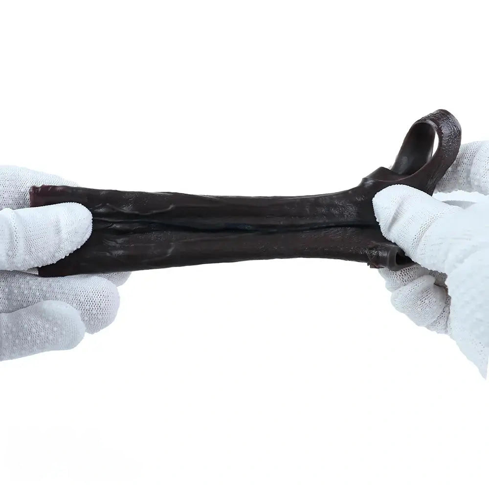 3.7in Super Soft Adult Men Cock Sheath For Couple Dildo Sleeve Love Toy