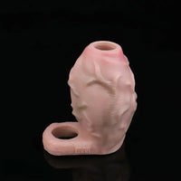 3.81in 3.93in 4.76in Small Flexible Realistic Silicone Sleeve Dildo
