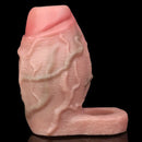3.81in 3.93in 4.76in Small Flexible Realistic Silicone Sleeve Dildo