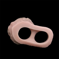 3.81in 3.93in 4.76in Small Flexible Realistic Silicone Sleeve Dildo