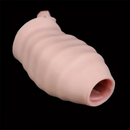 3.81in 3.93in 4.76in Small Flexible Realistic Silicone Sleeve Dildo