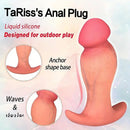 3.81in 4.92in 6.1in Small Silicone Real Soft Dildo With Anchor Shape Base