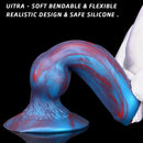 3.81in Mini Soft Silicone Lifelike Animal Dog Penis Dildo For Beginners