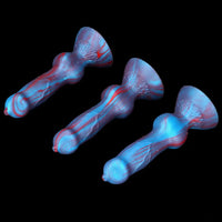 3.81in Mini Soft Silicone Lifelike Animal Dog Penis Dildo For Beginners