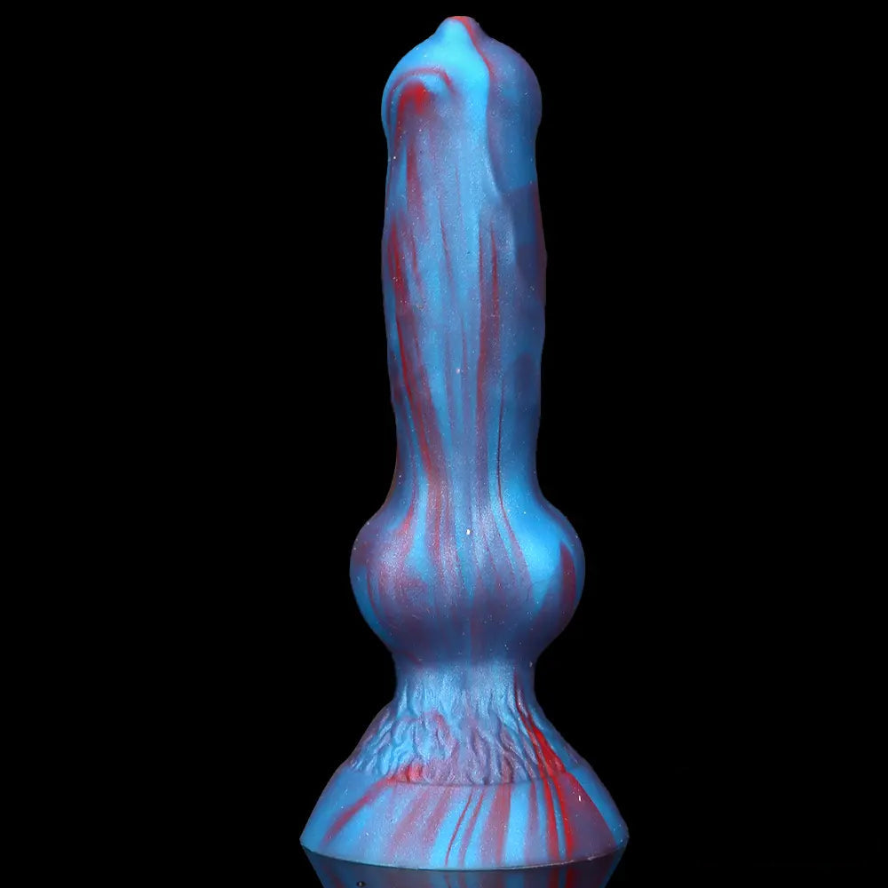 3.81in Mini Soft Silicone Lifelike Animal Dog Penis Dildo For Beginners