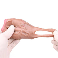 3.81in Realistic Penis Cock Dildo Sleeve Extender For Thicken Sex Toy