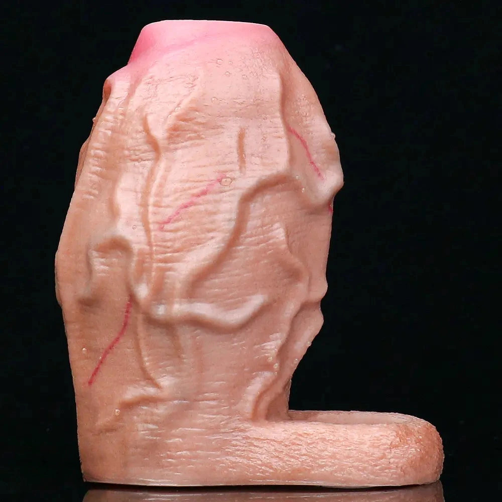 3.81in Realistic Penis Cock Dildo Sleeve Extender For Thicken Sex Toy