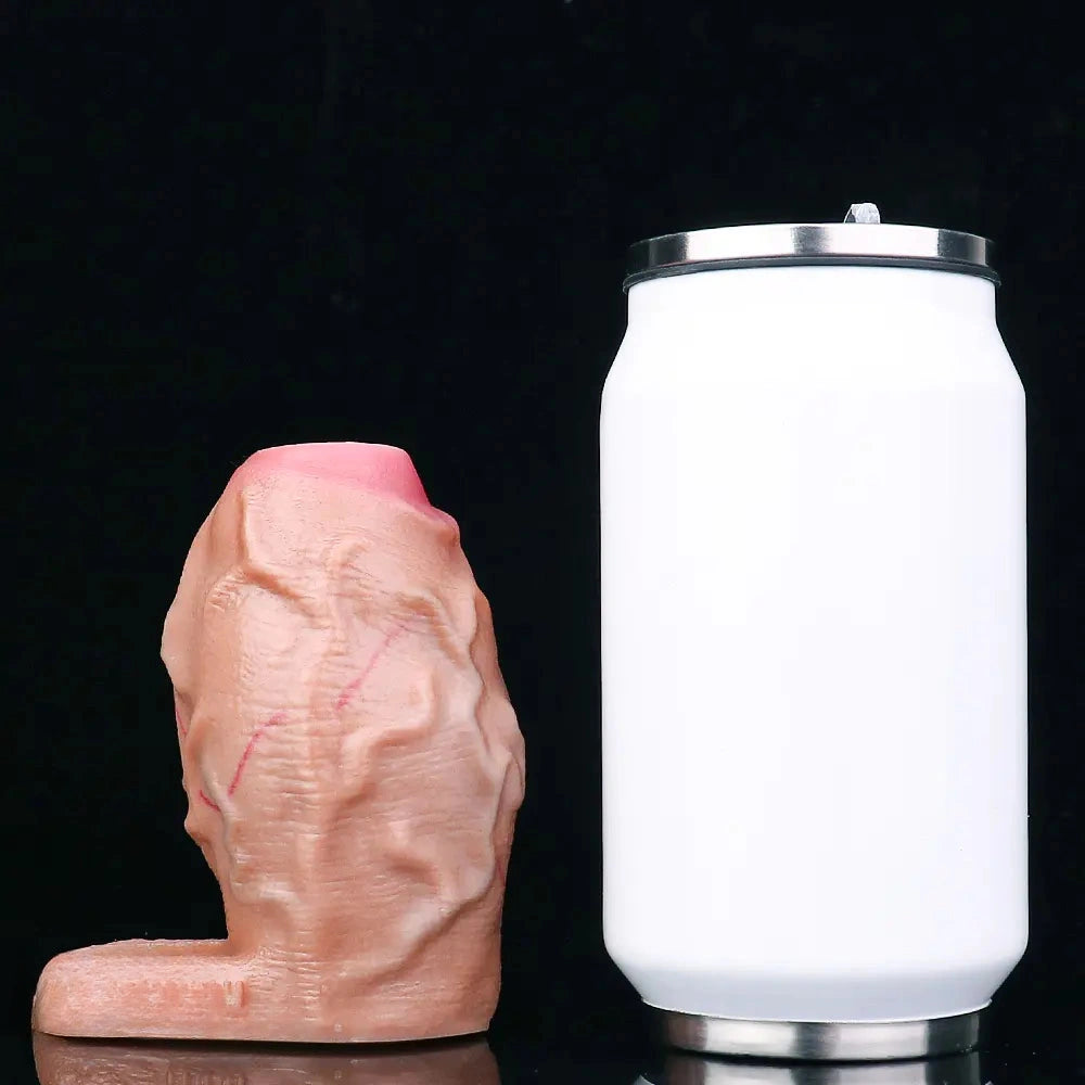 3.81in Realistic Penis Cock Dildo Sleeve Extender For Thicken Sex Toy
