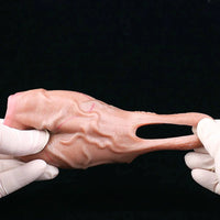 3.81in Realistic Penis Cock Dildo Sleeve Extender For Thicken Sex Toy