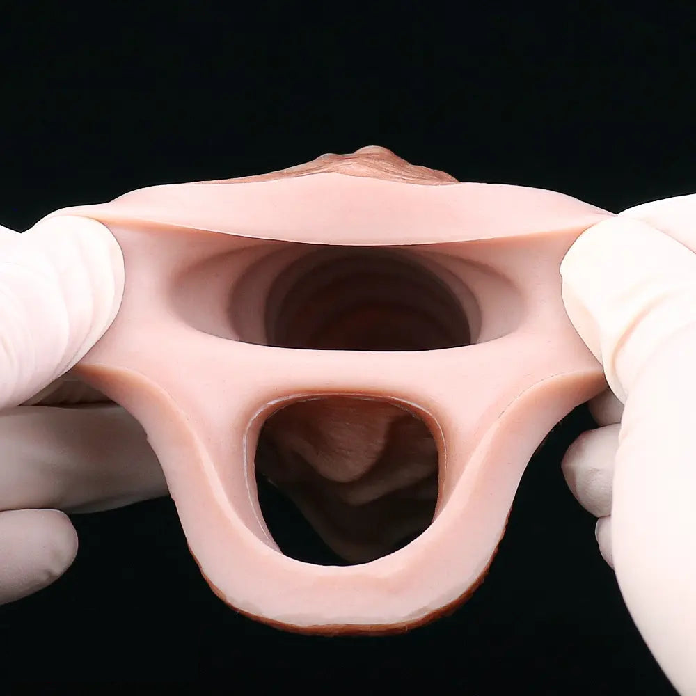 3.81in Realistic Penis Cock Dildo Sleeve Extender For Thicken Sex Toy